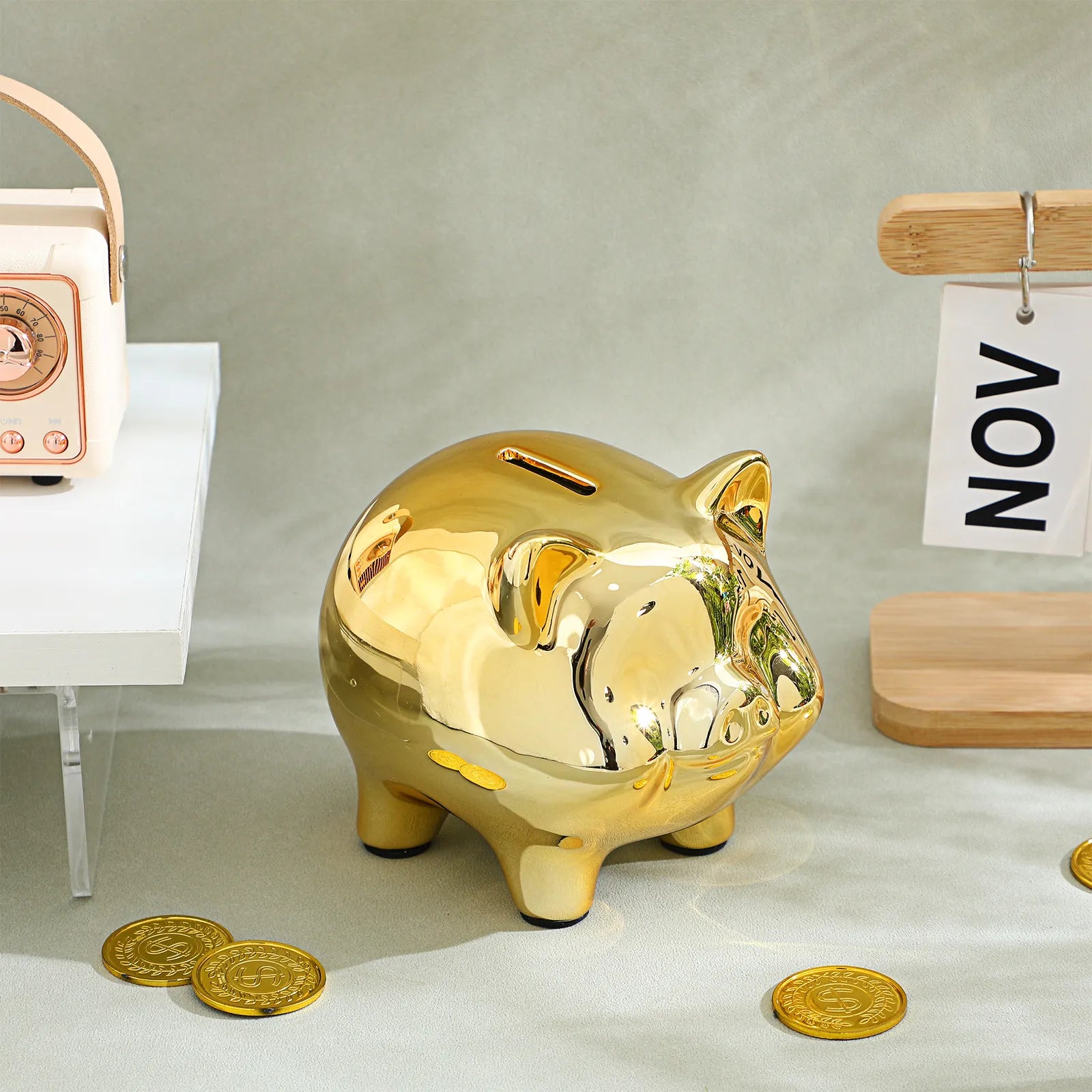 Tirelire enfant Cochon Image