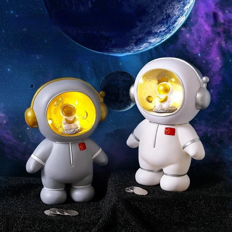 Tirelire enfant espace