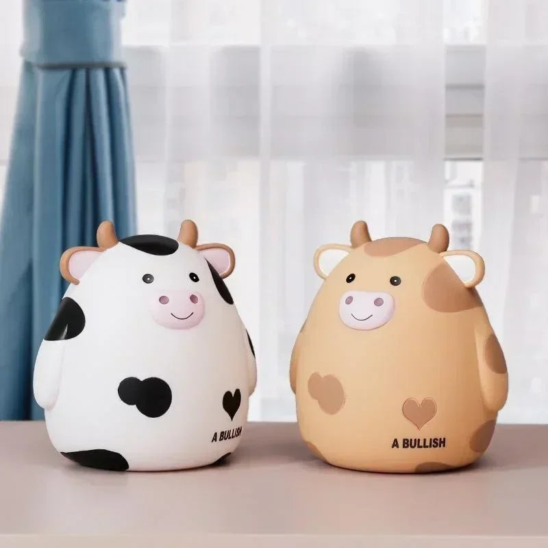 Tirelire enfant vache