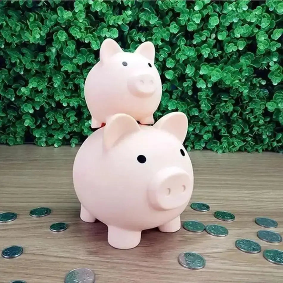 Tirelire enfant cochon jaune