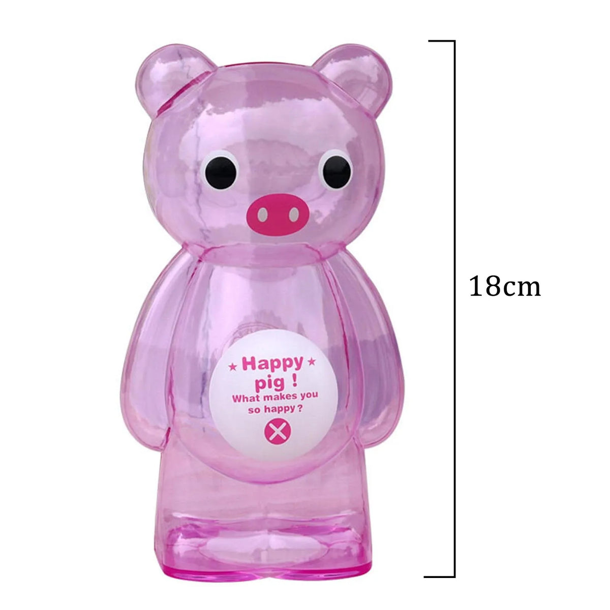 Tirelire enfant cochon debout