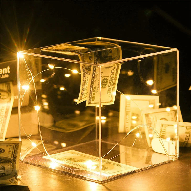 Tirelire enfant à casser transparente