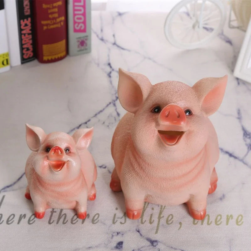 Tirelire enfant cochon souris