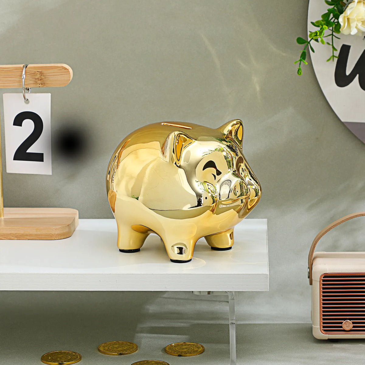 tirelire cochon enfant