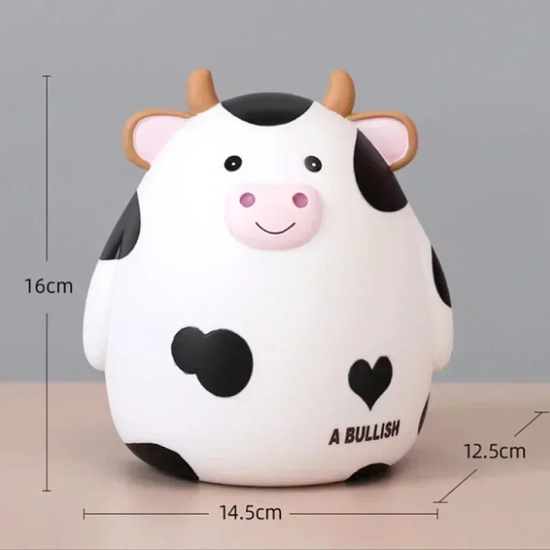 Tirelire enfant vache