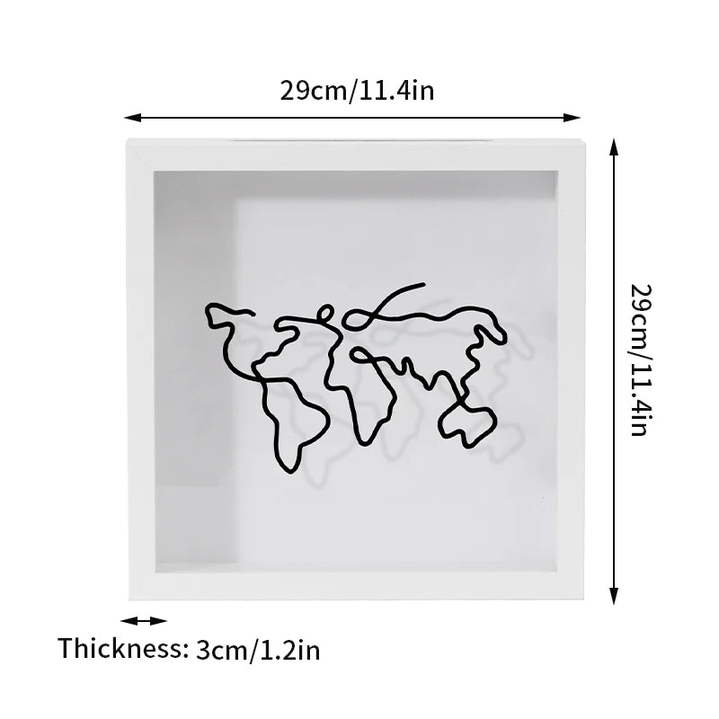 Tirelire enfant monde