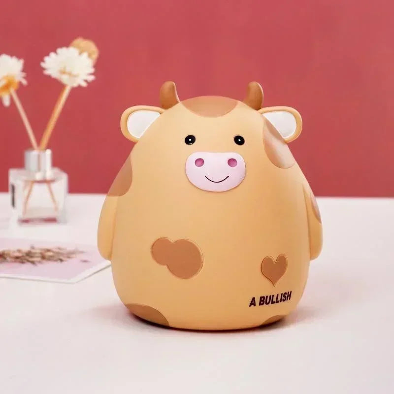 Tirelire enfant vache