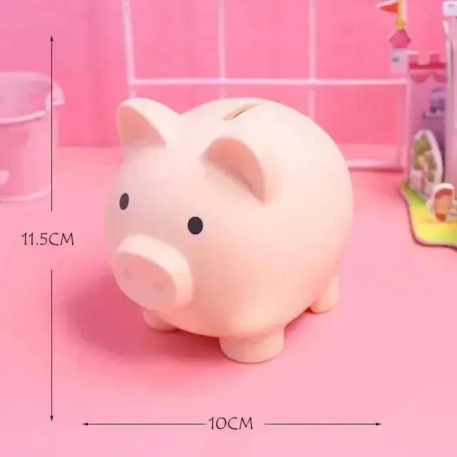 Tirelire enfant cochon jaune