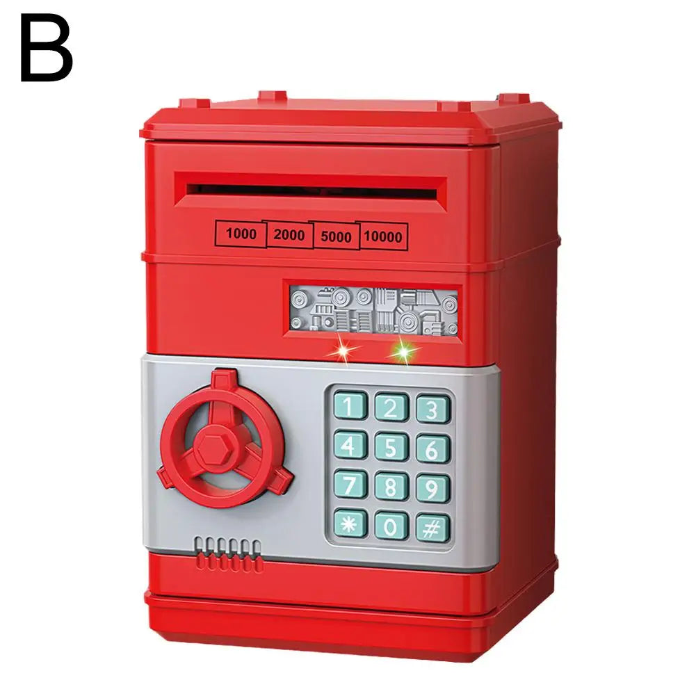 Tirelire enfant electronique rose