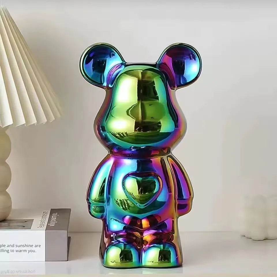 Tirelire enfant cartoon design blanche