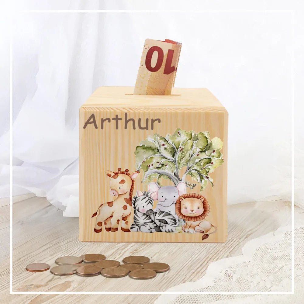 Tirelire personnalisé Dinosaure