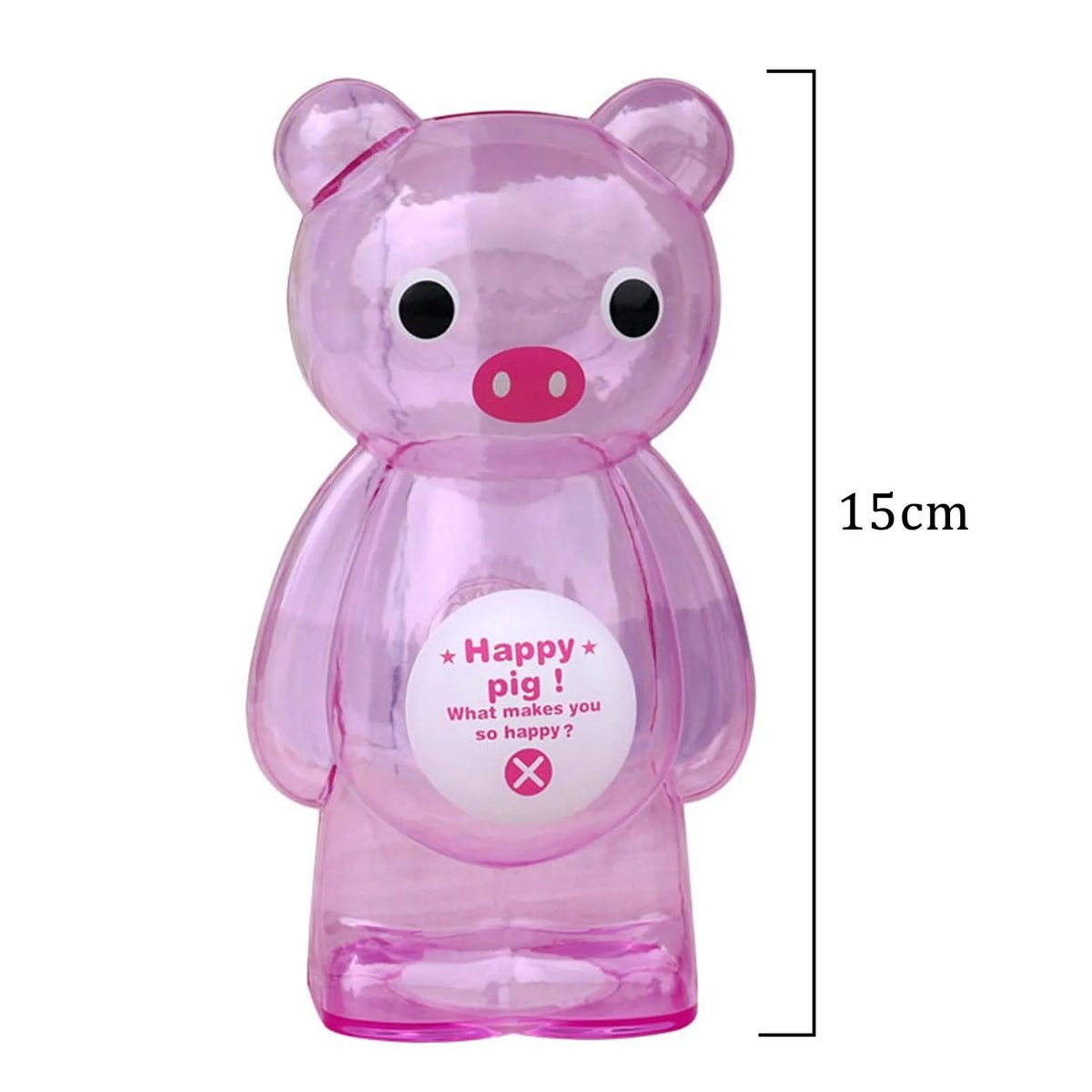 Tirelire enfant cochon debout