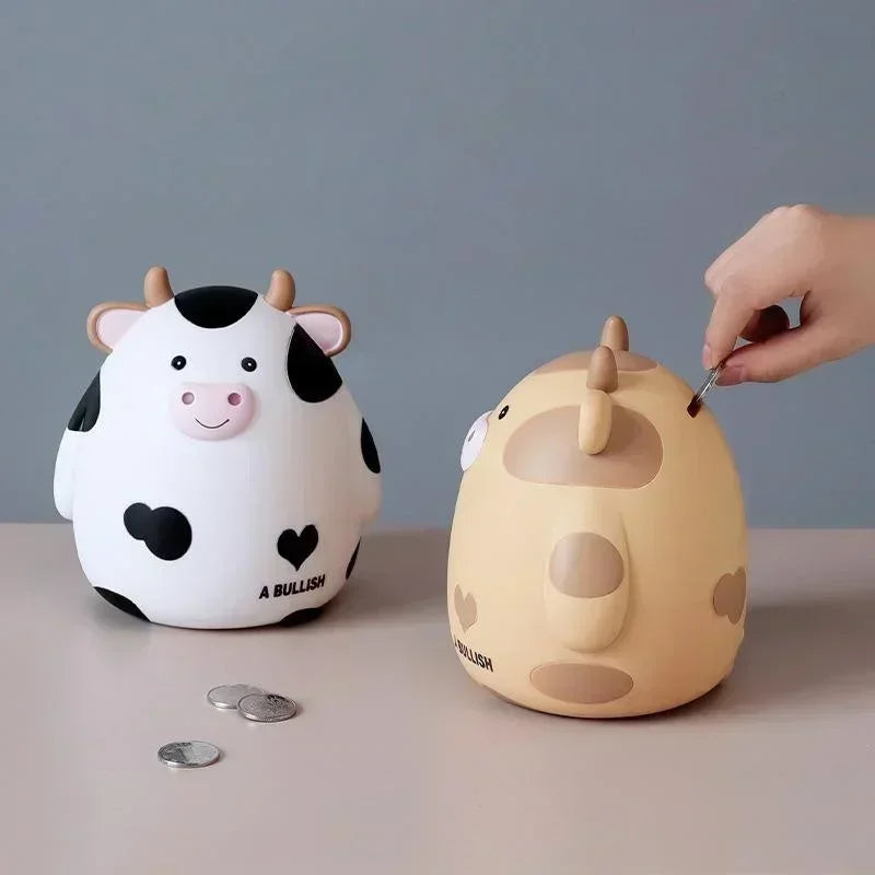 Tirelire enfant vache